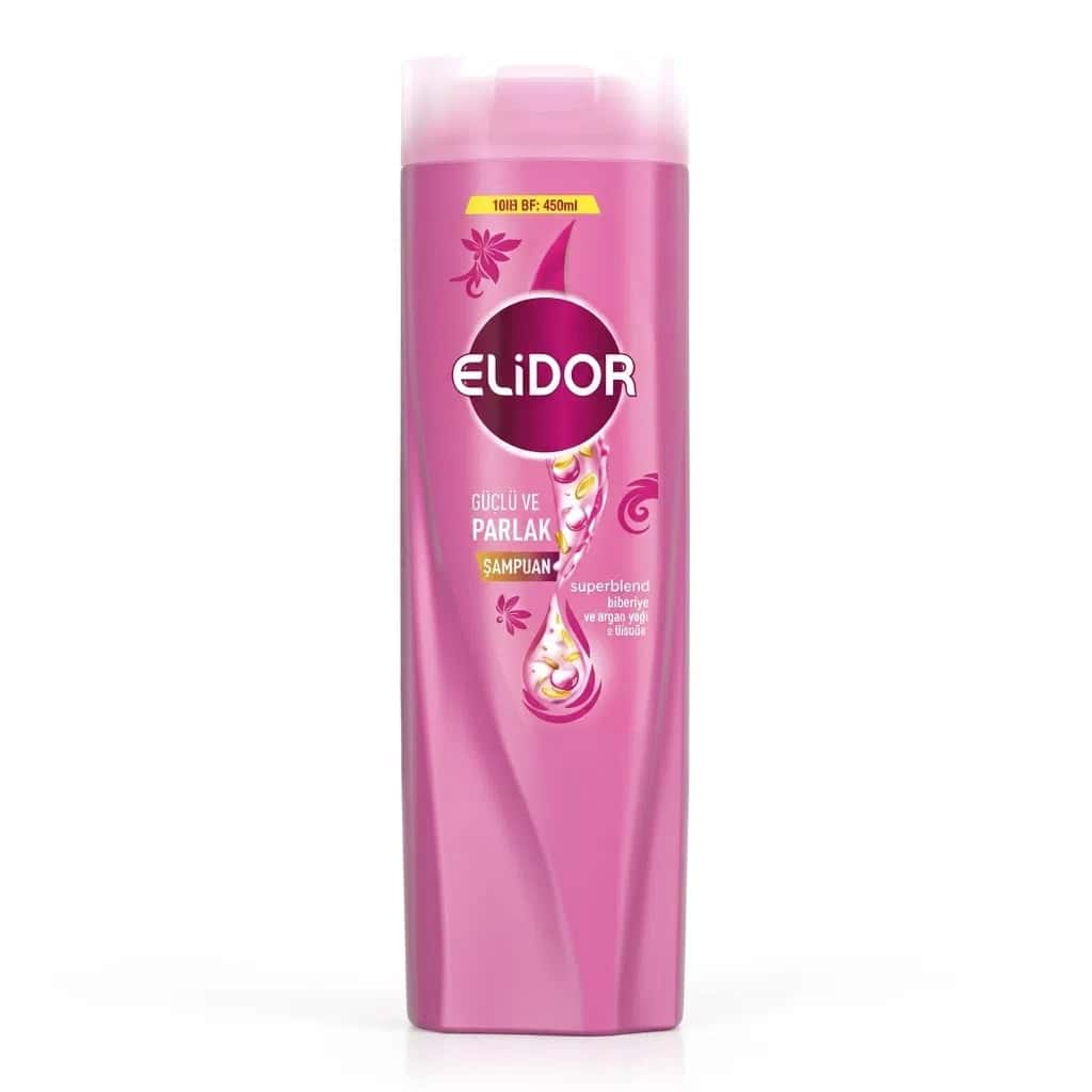 Шампунь Elidor Strong and Shiny Superblend 400 мл - Tenderyard