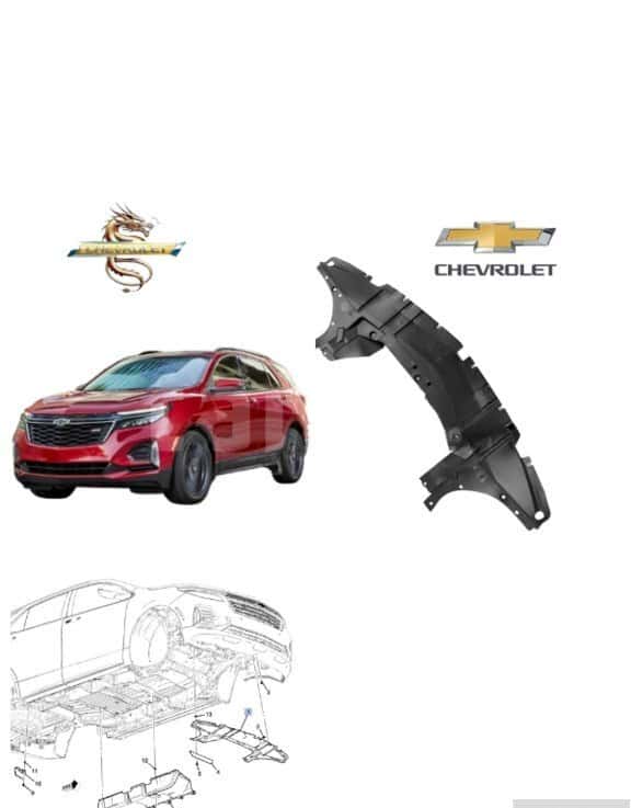 Bufer altı qoruyucu Chevrolet Equinox 2021 - Tenderyard