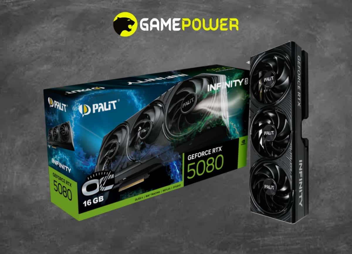 Palit Infinity-3 RTX 5080 16GB 256-bit Graphics Card - Tenderyard