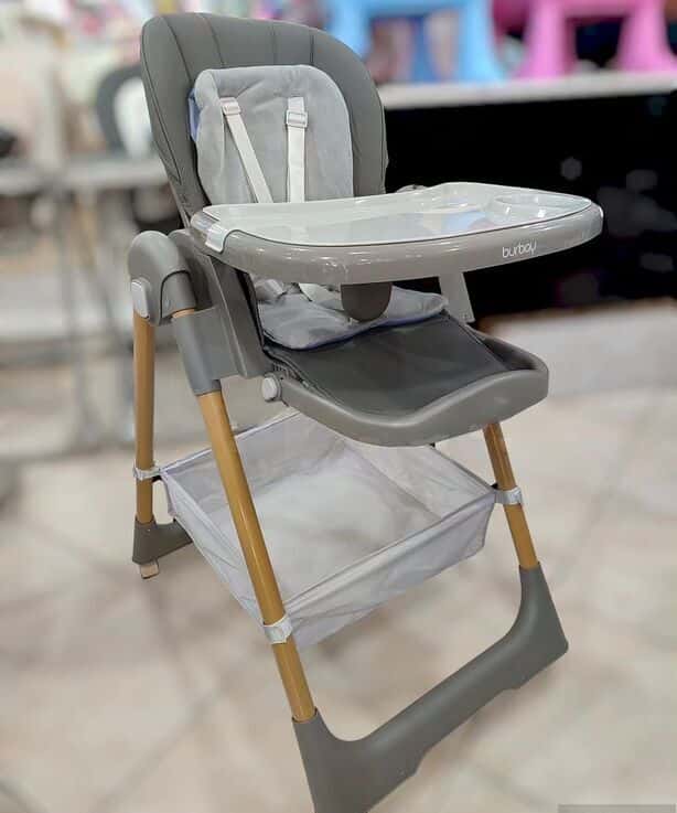 Unisex baby high chair, Mixed color - Tenderyard