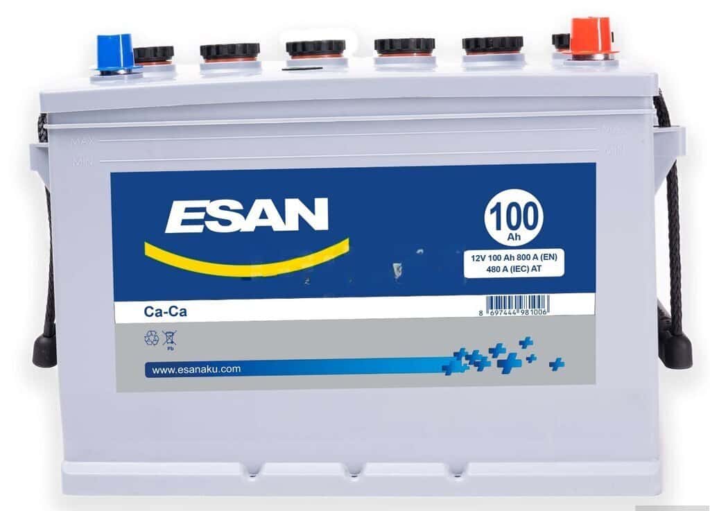 Akkumulyator Esan 100Ah 12V 800A (EN) - Tenderyard