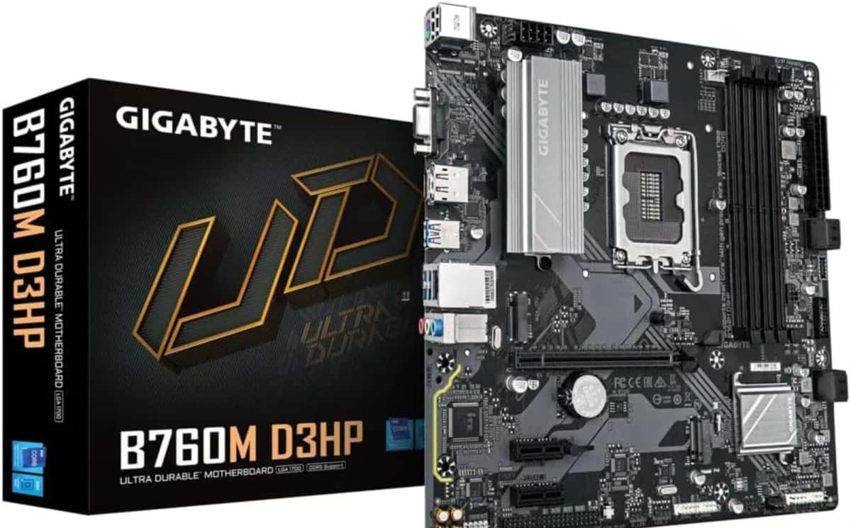 Motherboard Gigabyte B760M D3HP Wi-Fi 6 DDR5 - Tenderyard