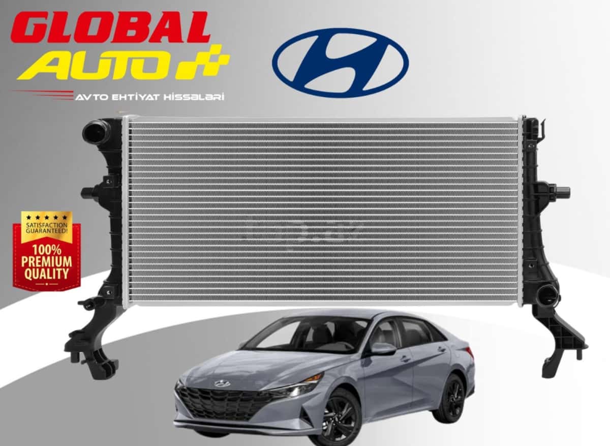 Water radiator for Hyundai Elantra 2021-2025 1.6 - Tenderyard