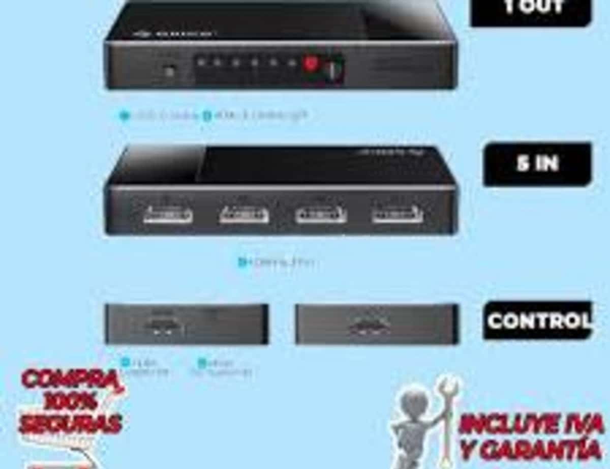HDMI-переключатель Orico HD-5H-GY-BP 5-в-1 4K 60Гц - Tenderyard