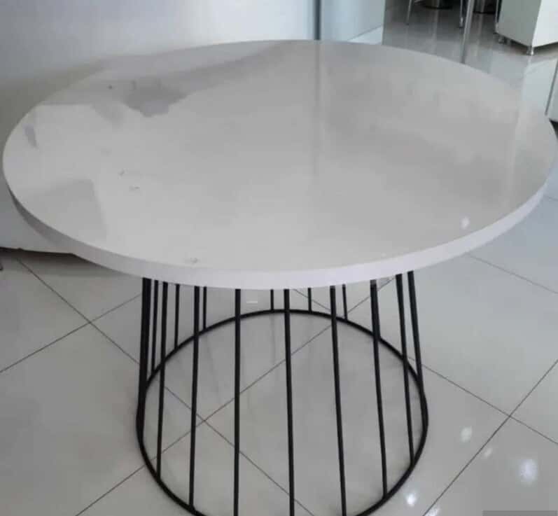 Coffee table White color, Transformer - Tenderyard