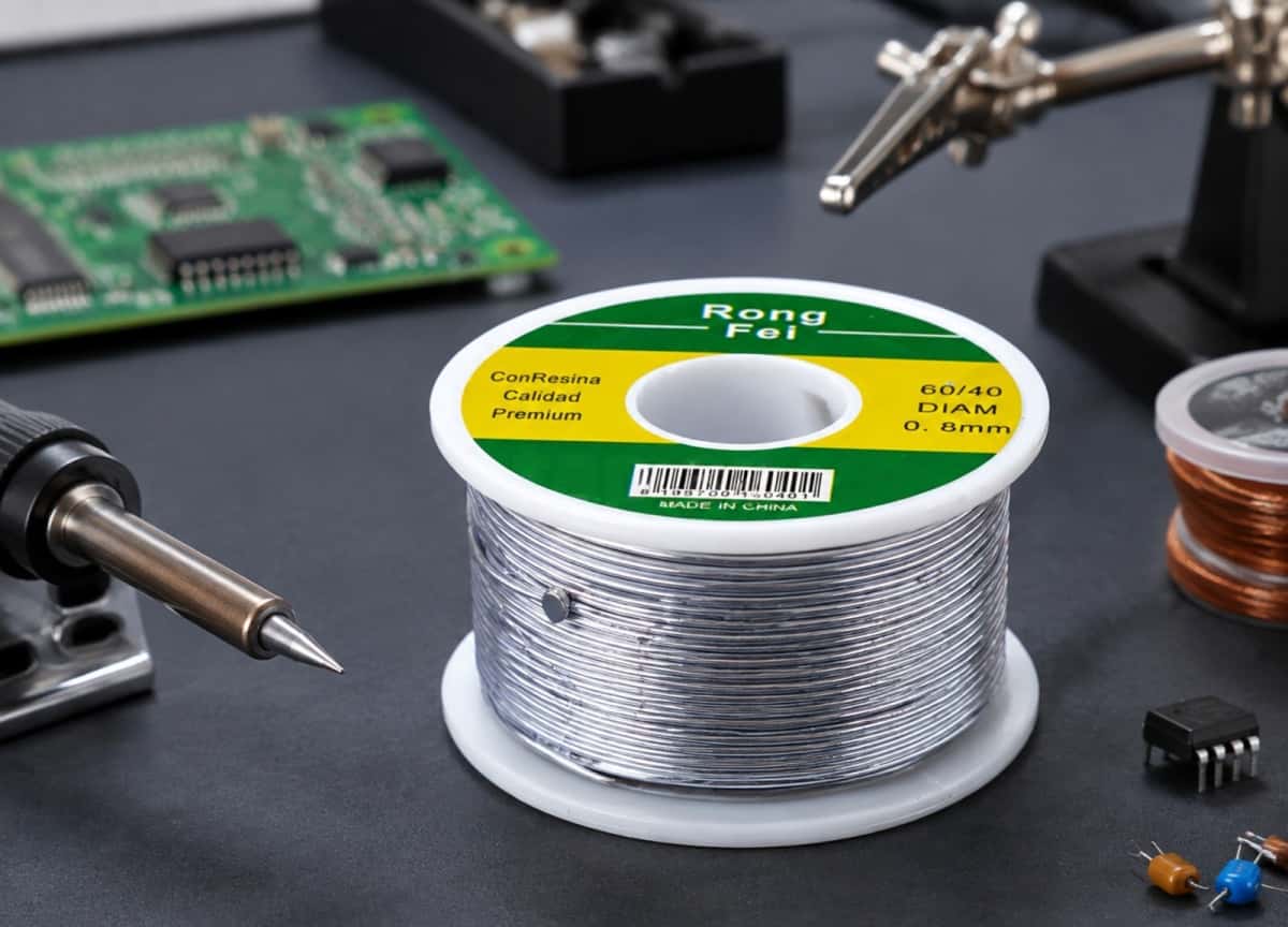 Solder wire 10 meters green - Tenderyard