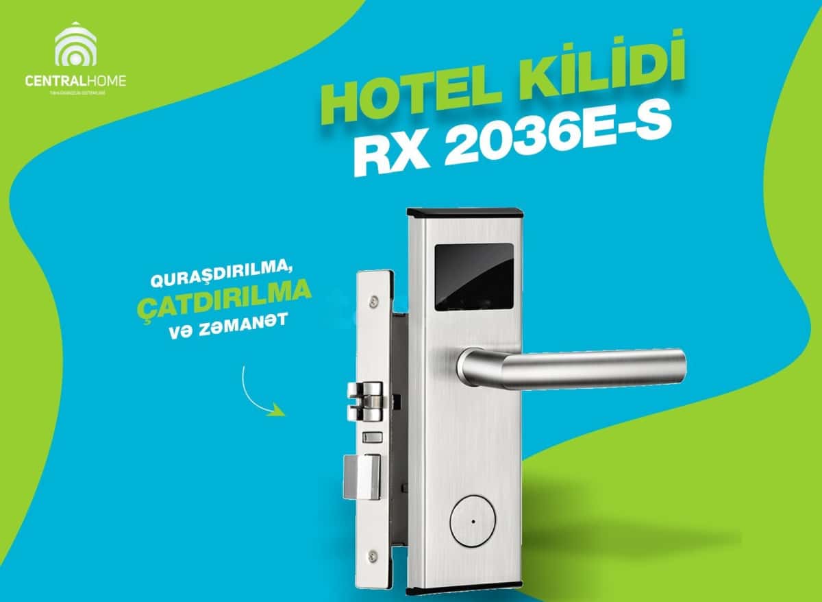 Hotel door lock RX 2036E-S - Tenderyard