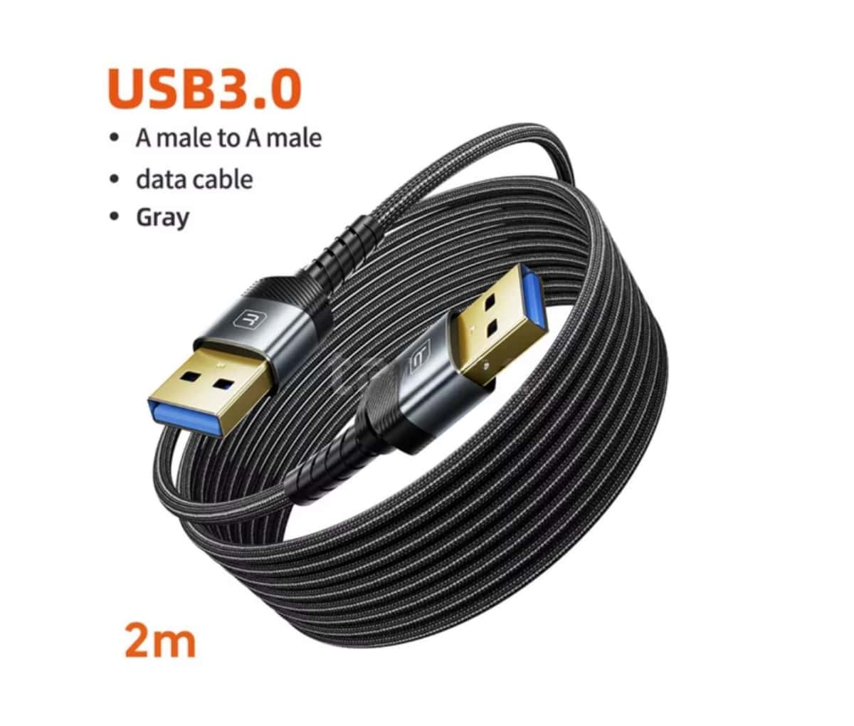 Golden data cable, USB - Tenderyard