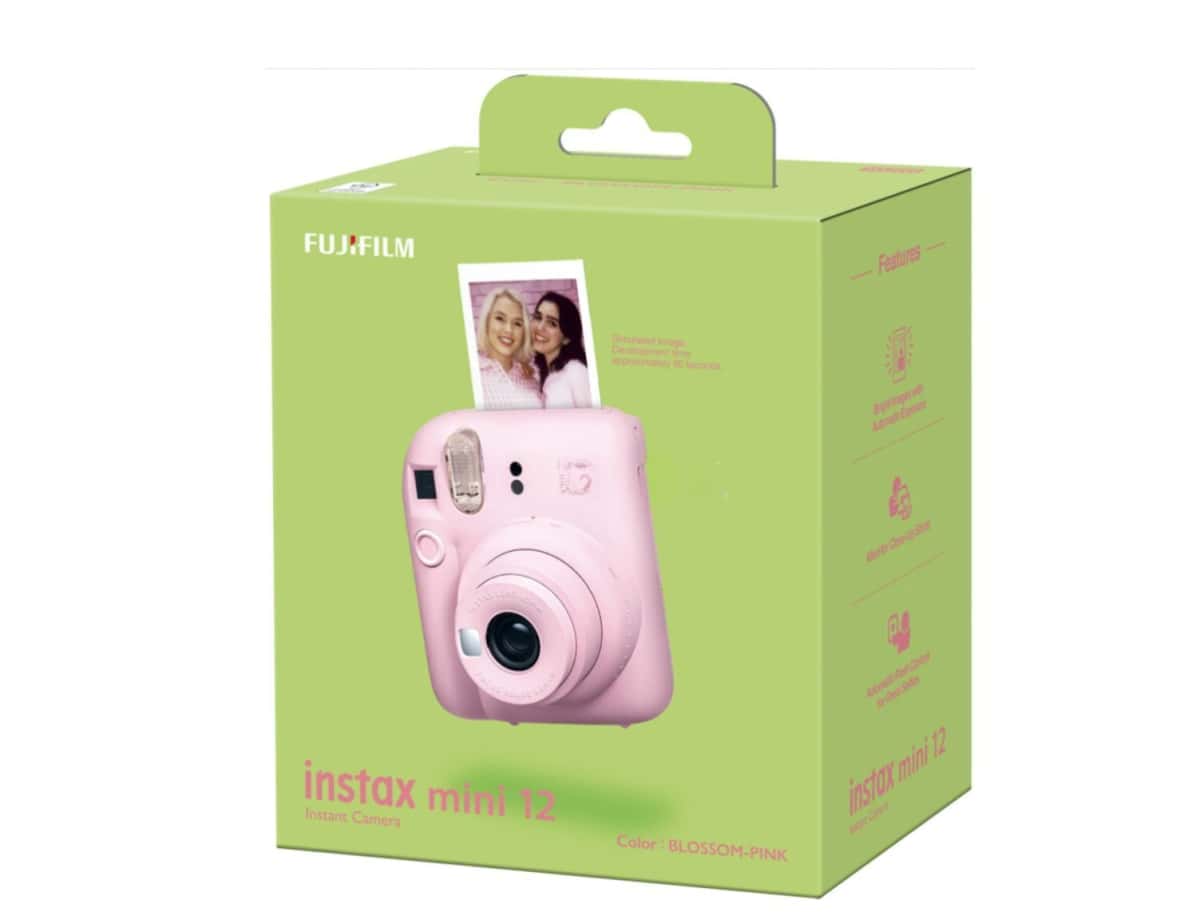 Fujifilm Instax Mini 12 Blossom Pink Camera - Tenderyard