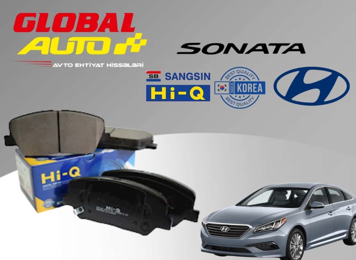 Brake pads for Hyundai Sonata 2014-2017 - Tenderyard