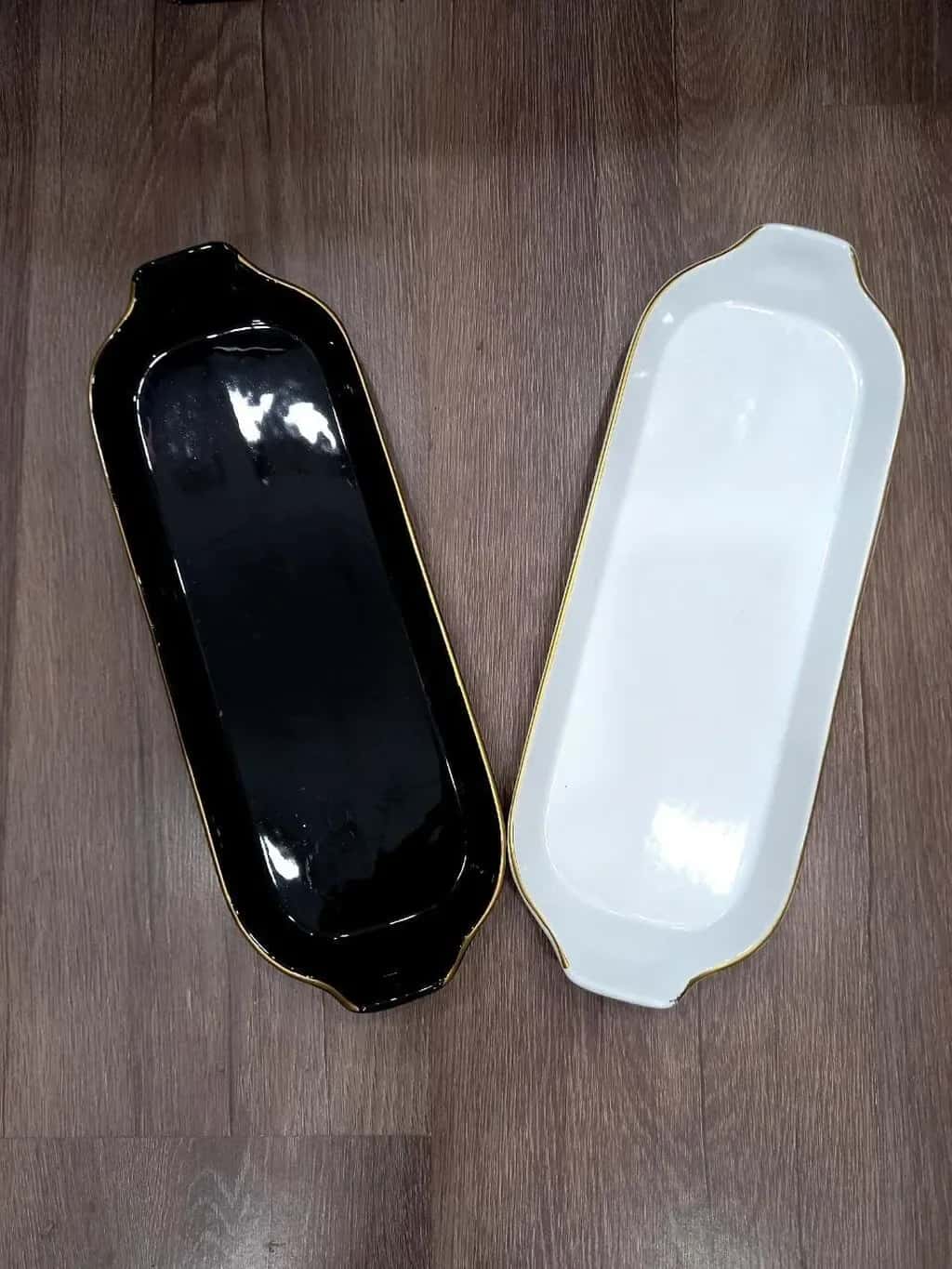 Oval tray, White color - Tenderyard