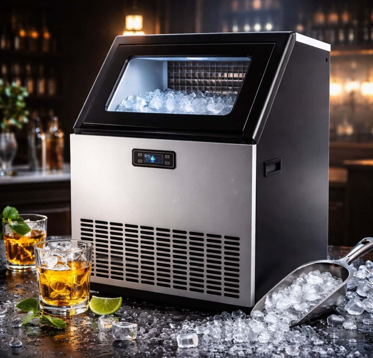 HZB-120F/L Ice Maker 120 kg - Tenderyard