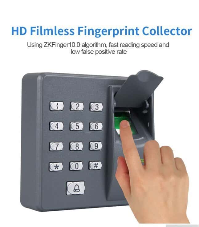 Biometric access control system ZKTeco X6 - Tenderyard