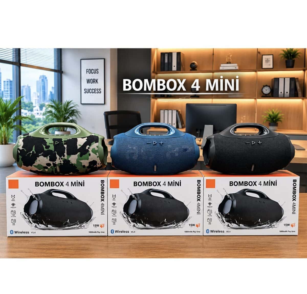 JBL Boombox 4 Mini Беспроводная Bluetooth колонка - Tenderyard