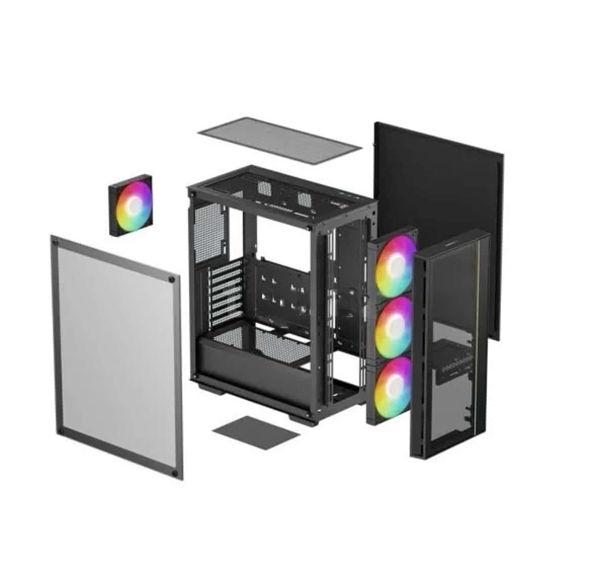 DeepCool Matrexx 55 Mesh V4 Gaming Computer Case - Tenderyard