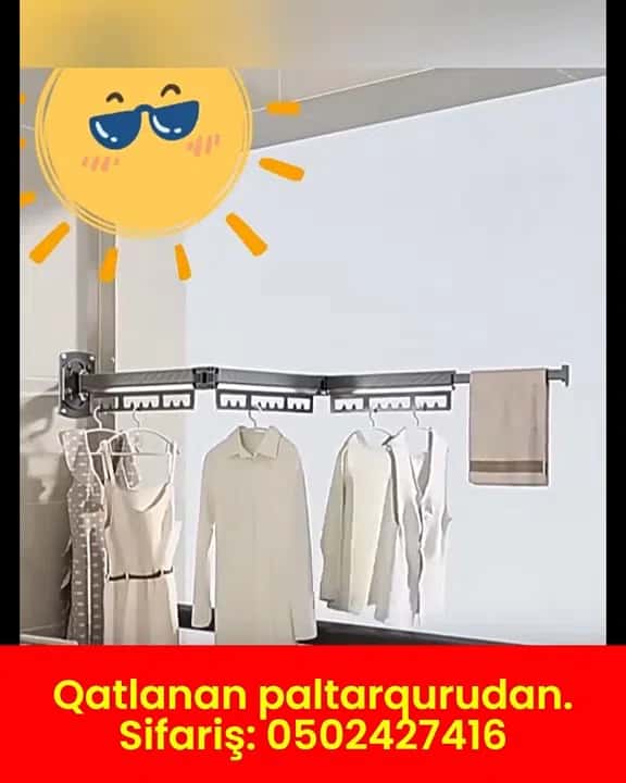 Multifunctional folding clothes drying rack - Tenderyard
