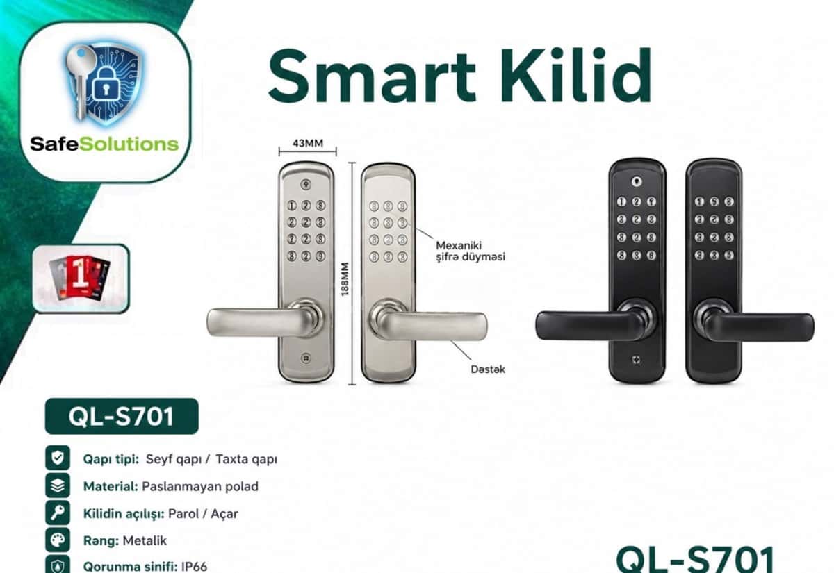 Smart Lock QL-S701 Electronic Access System - Tenderyard