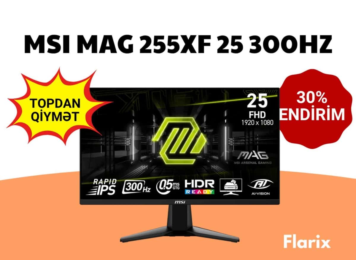 Монитор MSI MAG 255XF 25" 300Hz - Tenderyard