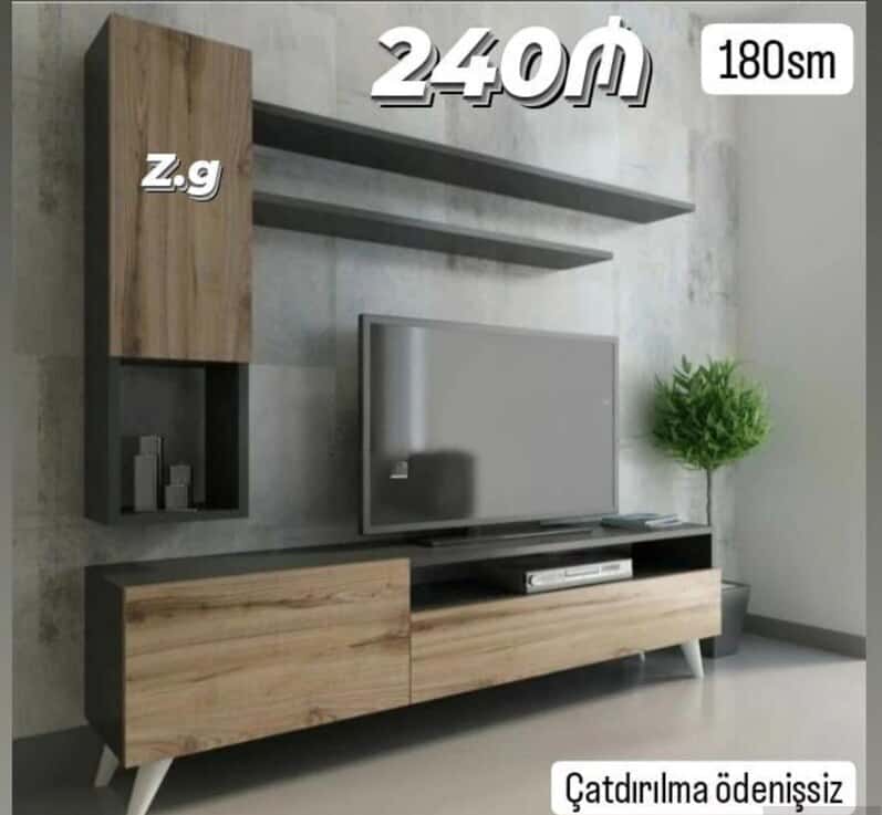 Brown TV stand - Tenderyard