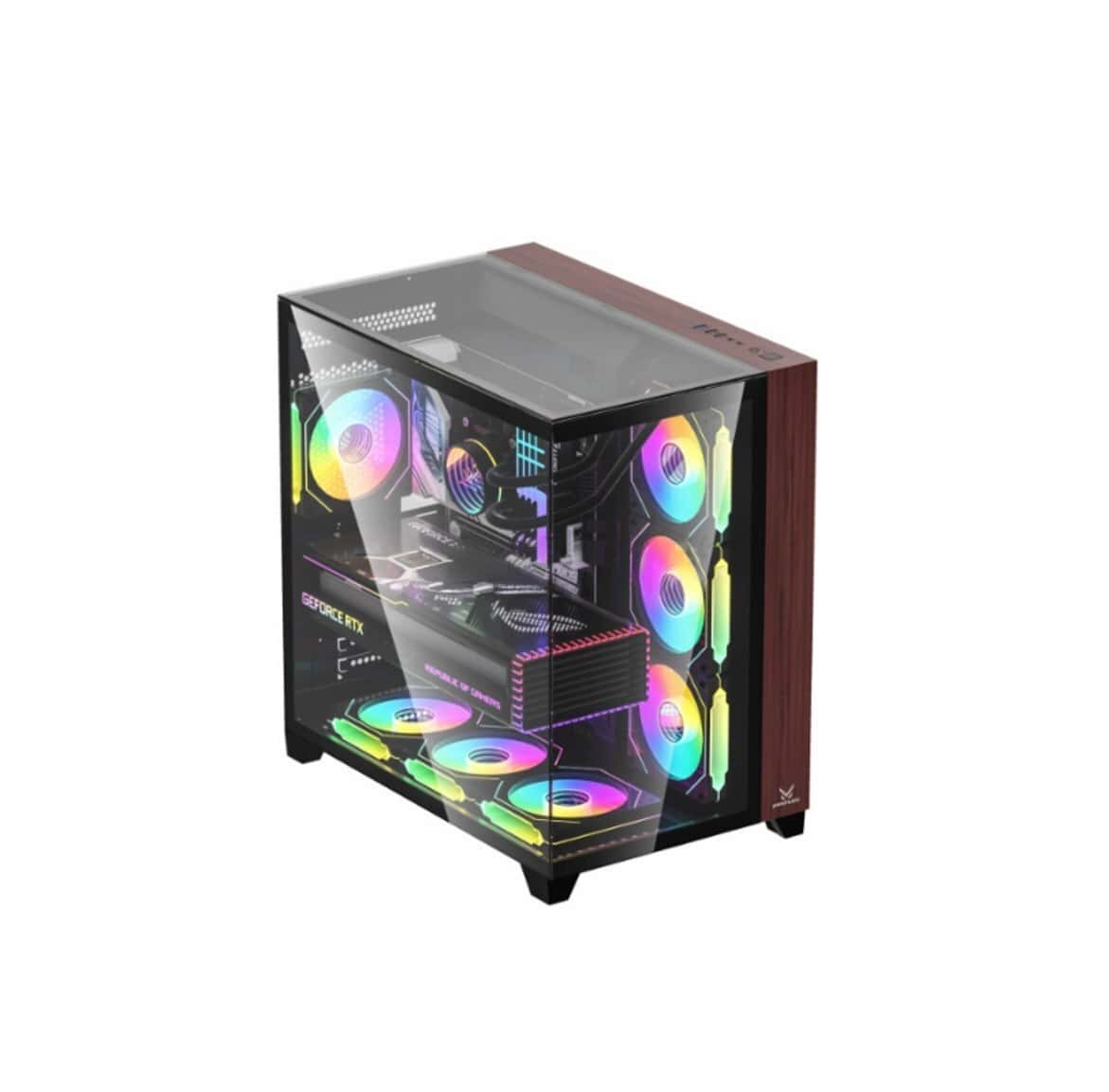 Computer Case Fpmax Diamond Z9 Art Nova Black - Tenderyard