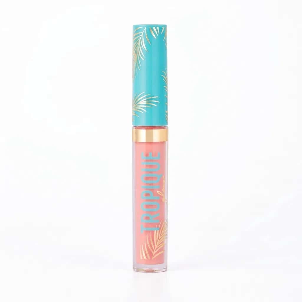 Tropique 13 Lip Gloss, Light Pink - Tenderyard