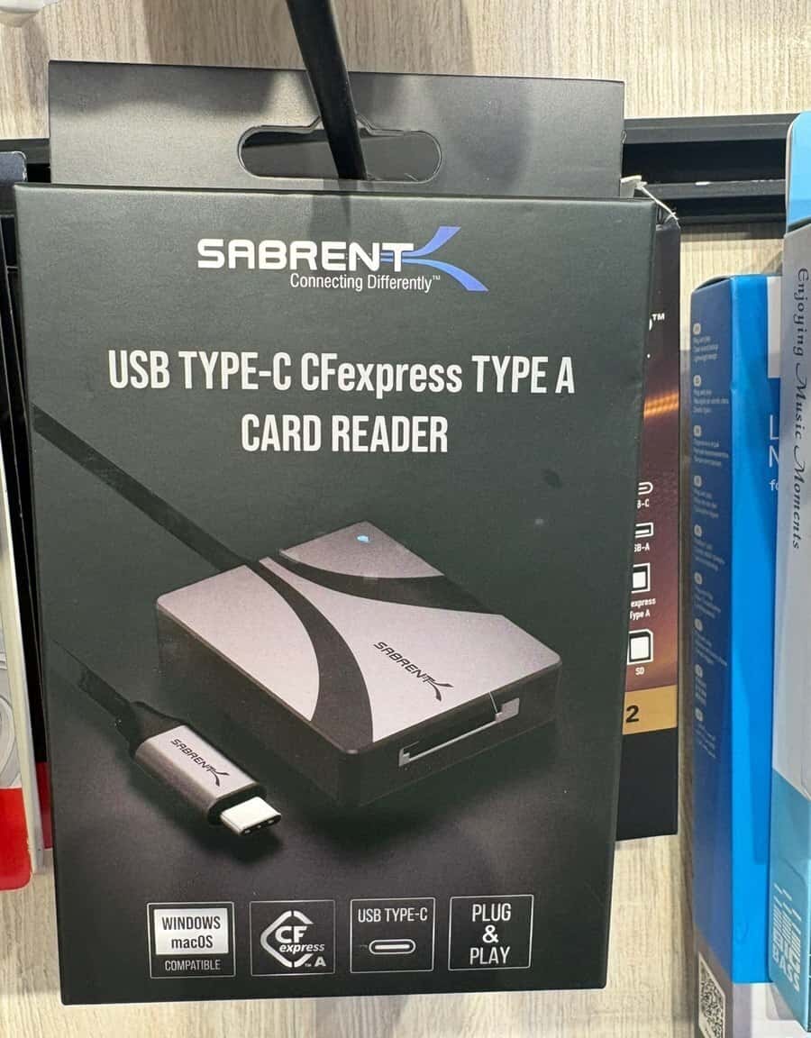 Кардридер Sabrent CFexpress Type A - Tenderyard