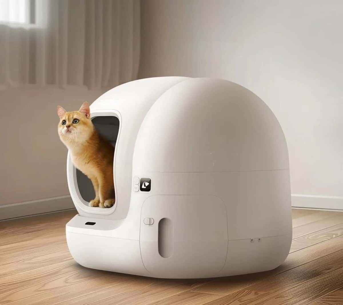 Умный самоочищающийся туалет для кошек Petkit Pura Max 2 - Tenderyard