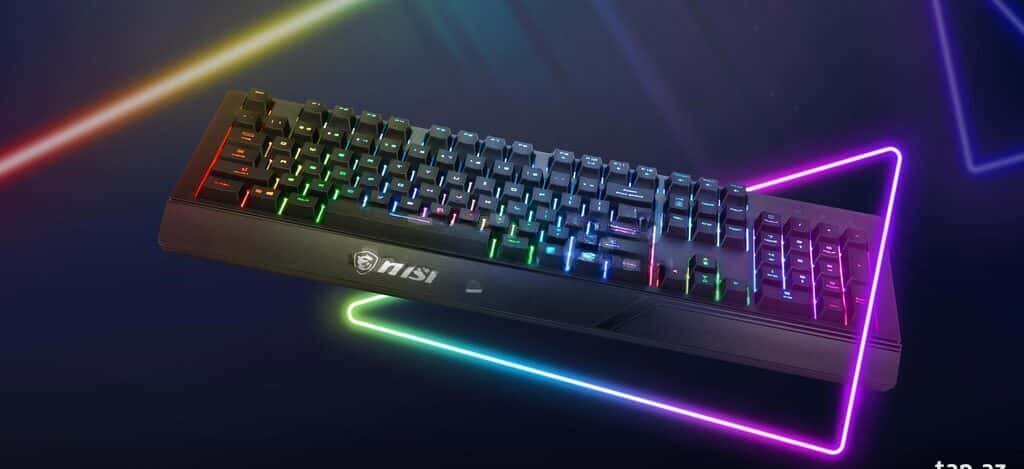 Oyun klaviaturası MSI Vigor GK20 - Tenderyard