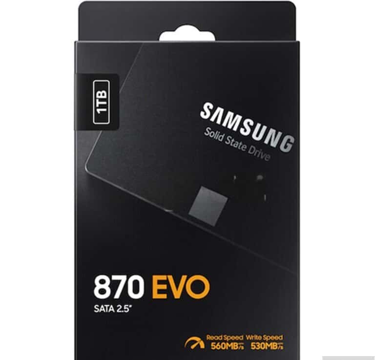 SSD Samsung 870 EVO 1TB SATA III - Tenderyard