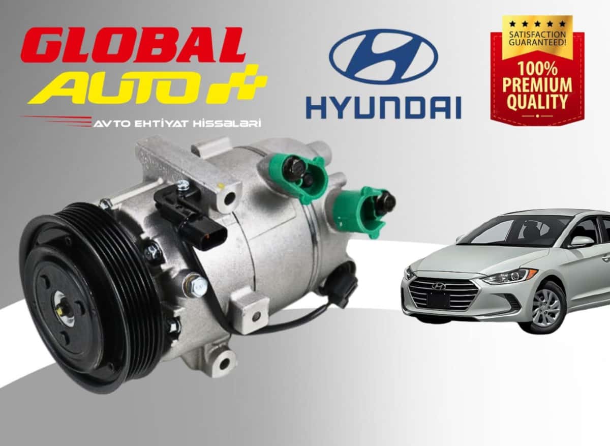 Kondisioner kompressoru Hyundai Elantra 2014-2019 - Tenderyard