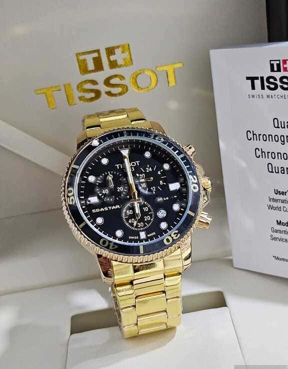 Men's watch, Gold color - Tenderyard