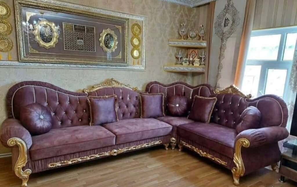 Künc divan, Qarışıq rəng - Tenderyard