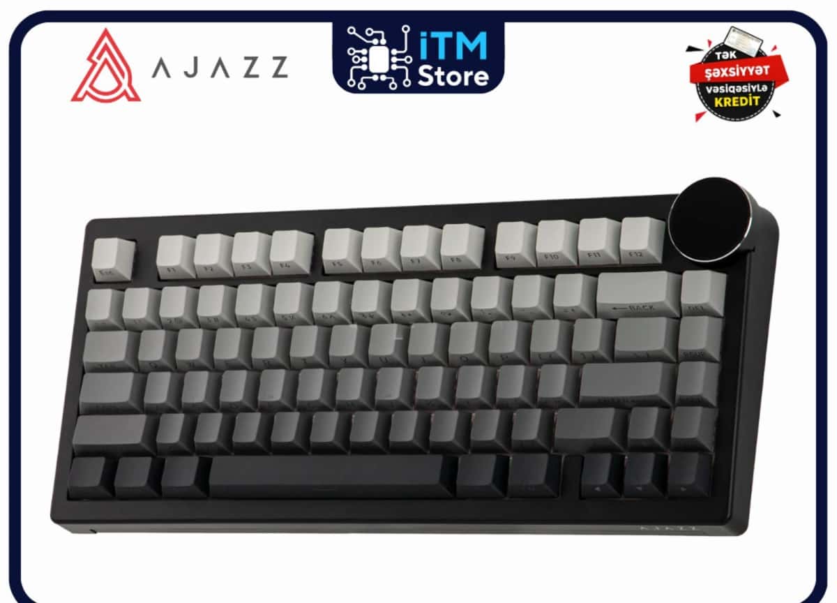 Mechanical Keyboard Ajazz AK820 V2 White Peach Switch - Tenderyard