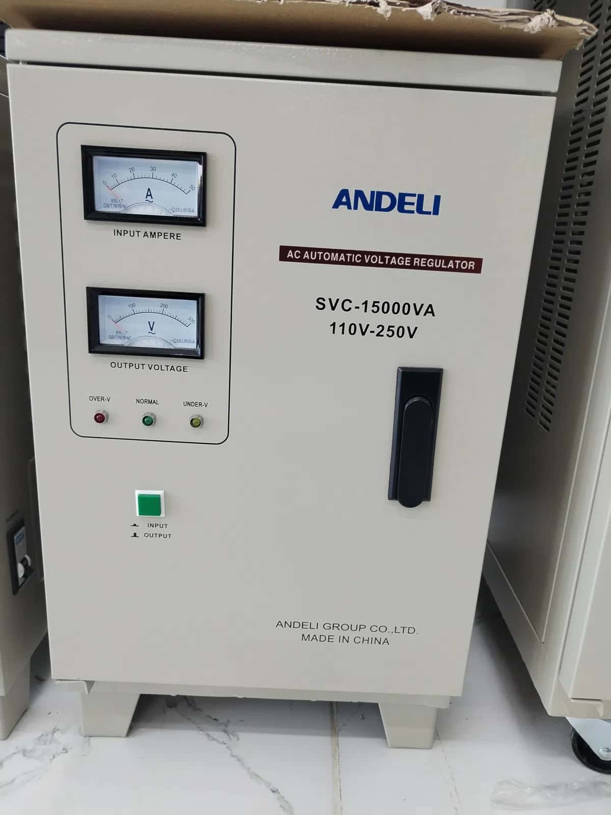 Andeli SVC-15000VA avtomatik gərginlik stabilizatoru - Tenderyard