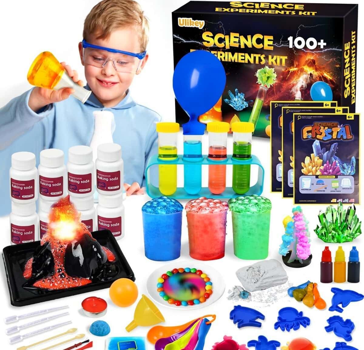 27-Piece Chemistry Experiment Set for Kids - Tenderyard