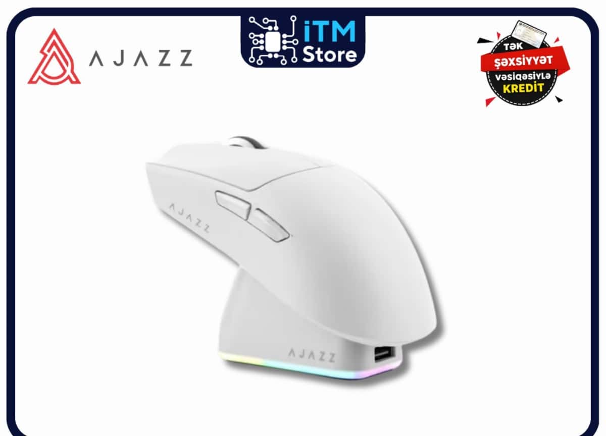 Gaming mouse Ajazz AJ139P V3 MC White - Tenderyard