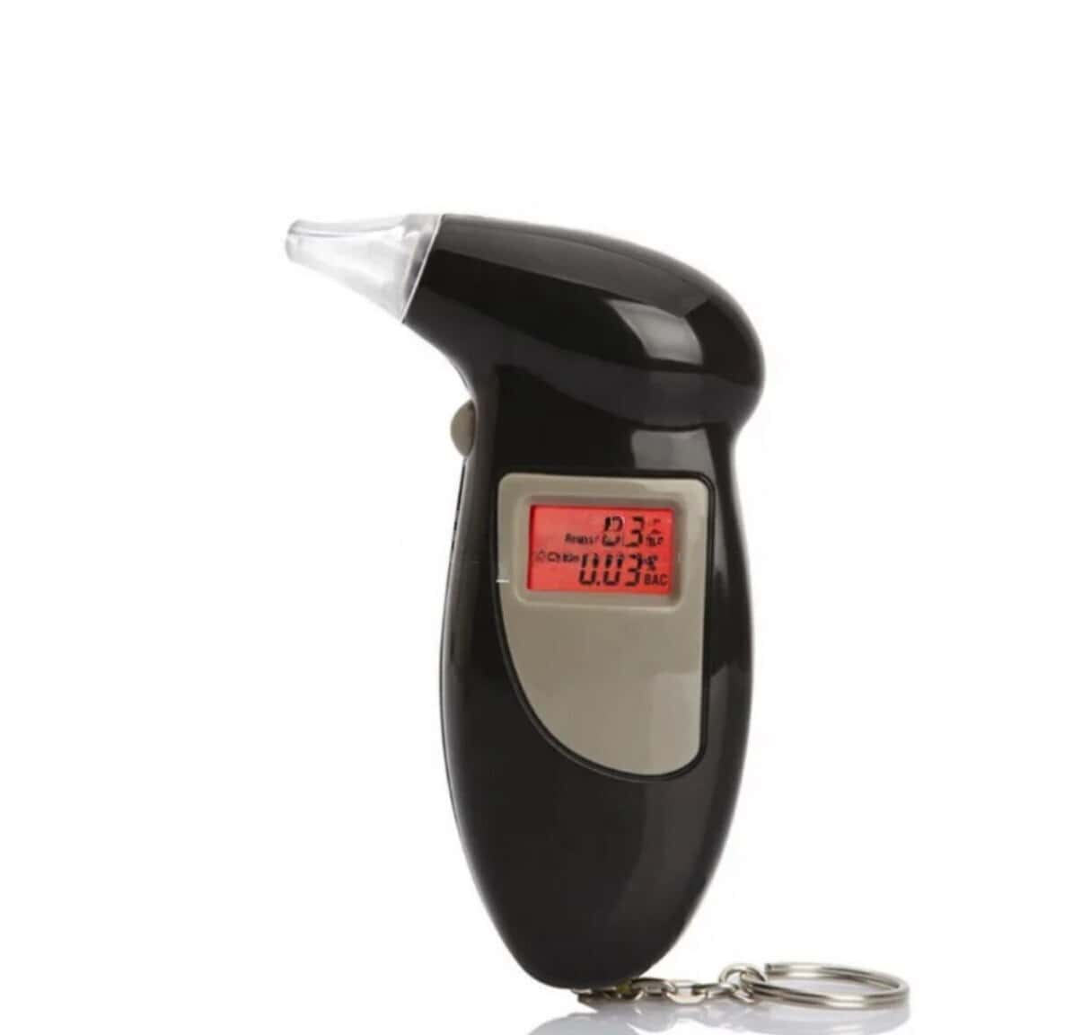 Digital breathalyzer alcohol tester device - Tenderyard