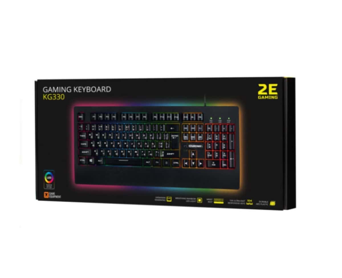 Keyboard 2E Gaming KG330 LED - Tenderyard