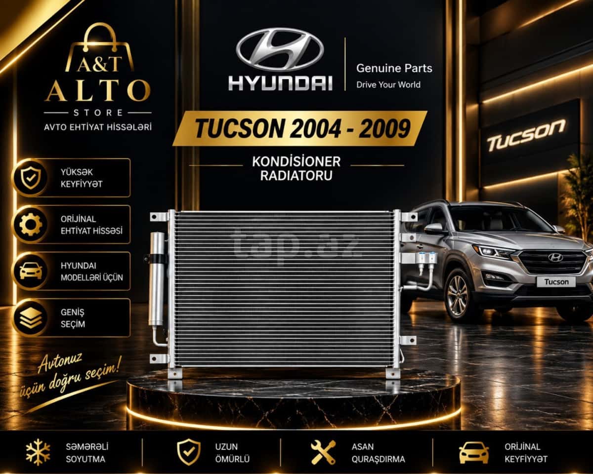 Kondisioner radiatoru Hyundai Tucson 2004-2009 - Tenderyard