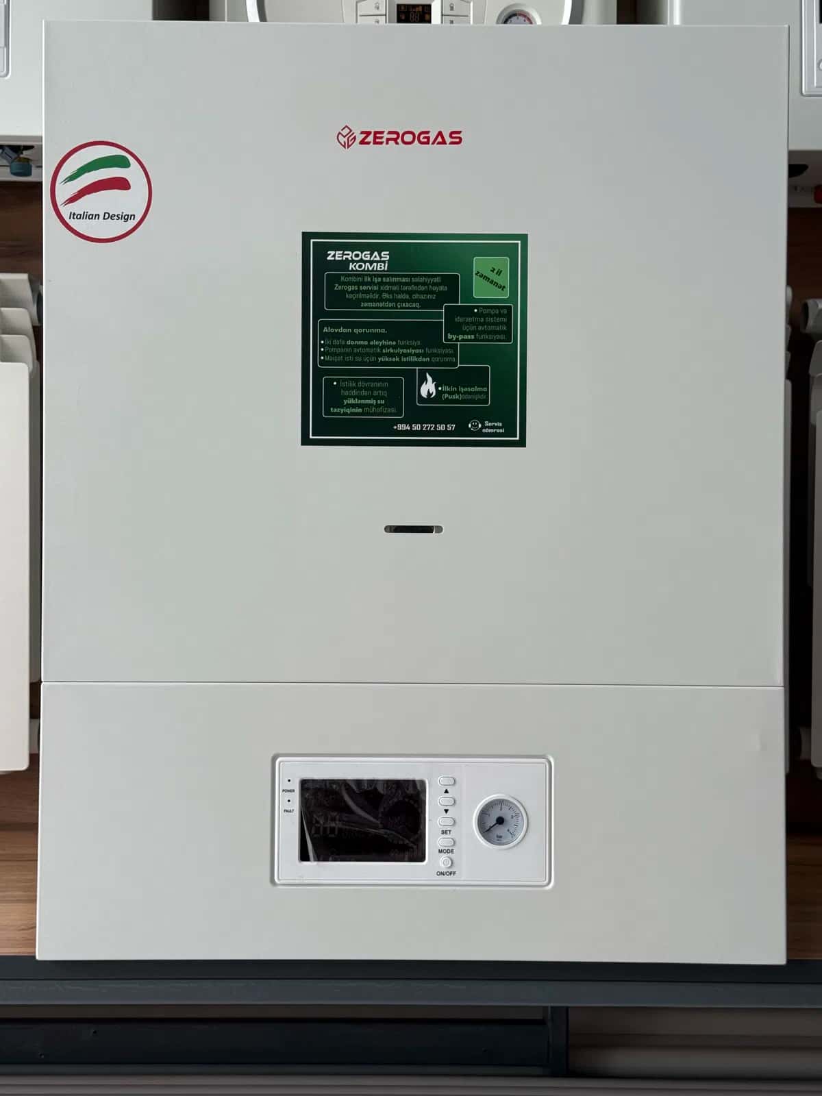 Zerogas combi boiler system - Tenderyard