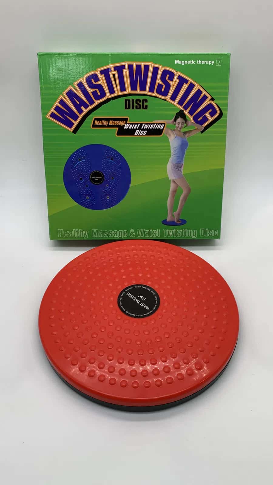 Waist twisting balance disc, red - Tenderyard
