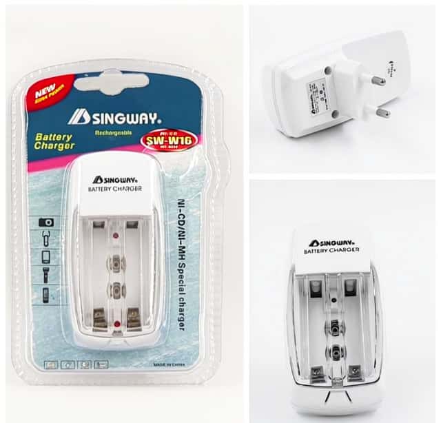 Singway SW-W16 Battery Charger Adapter - Tenderyard