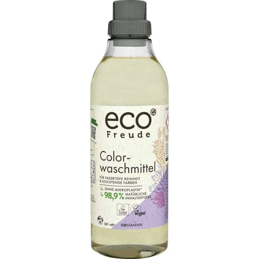 Eco Freude Laundry Gel for Colored Fabrics, 1 L - Tenderyard