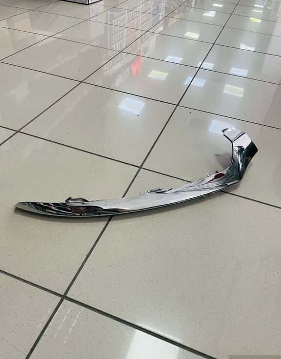 Front bumper chrome trim Mercedes W205 2014-2018 AMG - Tenderyard