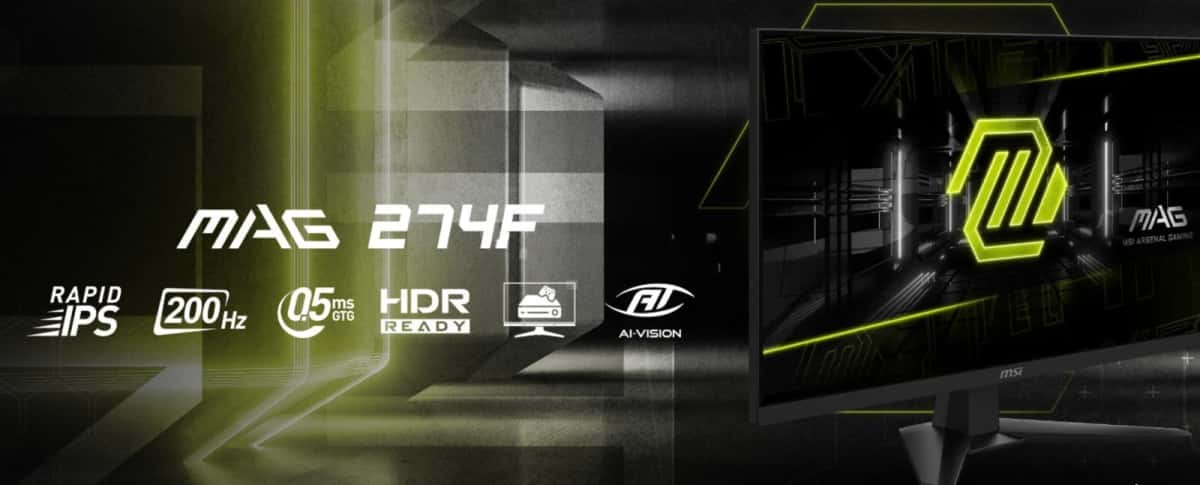Монитор MSI Gaming MAG 274F 27 дюймов 200Гц - Tenderyard