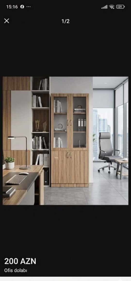 Ofis dolabı Stellaj, Qarışıq rəng - Tenderyard