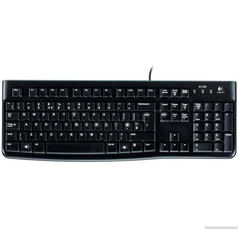 Клавиатура Logitech K120 Black - Tenderyard