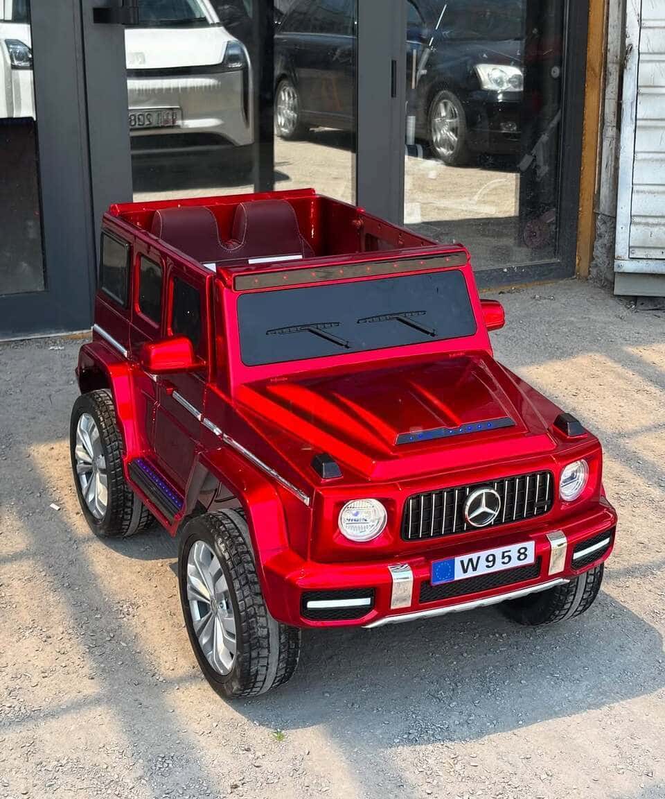 Uşaq elektromobili G-Wagon qırmızı - Tenderyard