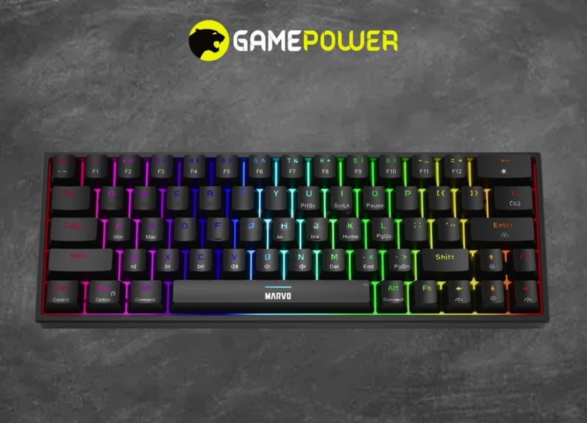 Marvo Shogo 63 KG955 Mechanical Gaming Keyboard - Tenderyard