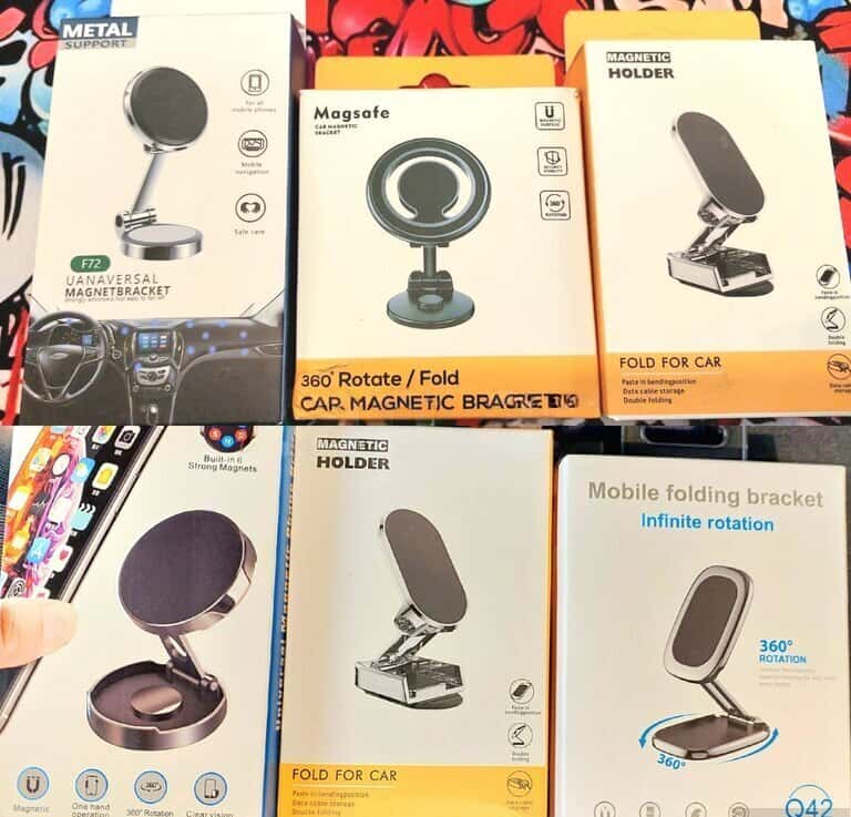 Magnetic phone holder for car - Tenderyard